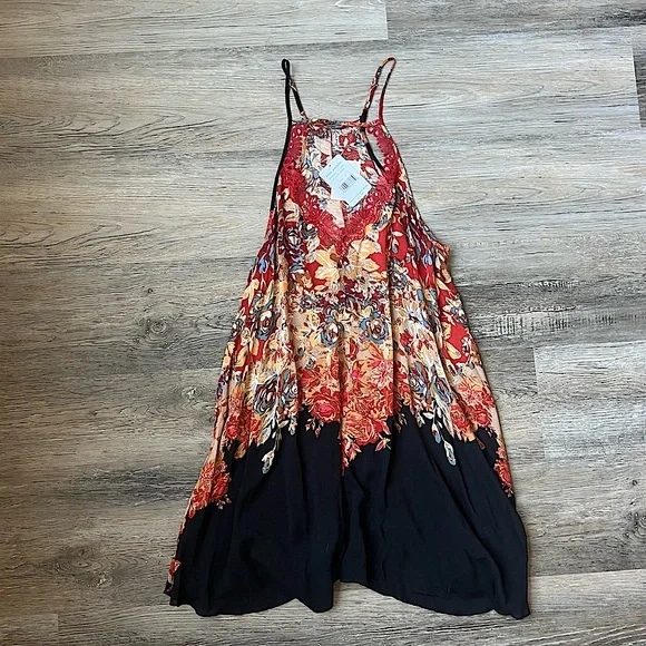 Free People | Dresses | Nwt Free People Lace Trim Slip Dress | Poshmark